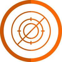 No hunt Vector Icon Design