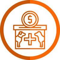Donation Vector Icon Design