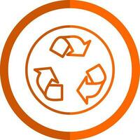 Recycle Vector Icon Design