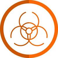 Biohazard sign Vector Icon Design