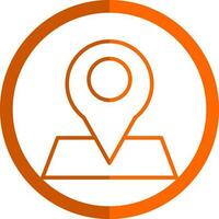 Map pointer Vector Icon Design