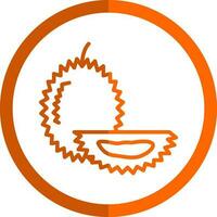 Durian Vector Icon Design