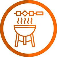 Barbecue Vector Icon Design