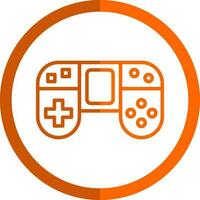 Portable console Vector Icon Design