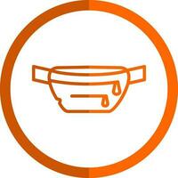 Fanny pack Vector Icon Design