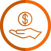 Saving money Vector Icon Design