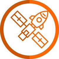 Space station Vector Icon Design