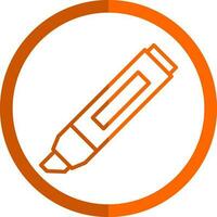 Highlighter Vector Icon Design