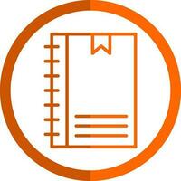 Notebook Vector Icon Design