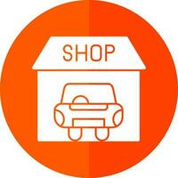 Car shop Vector Icon Design