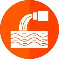 Waste water Vector Icon Design