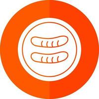 Sausage Vector Icon Design