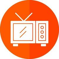 televisión vector icono diseño