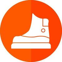 Snow boot Vector Icon Design