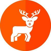 Reindeer Vector Icon Design