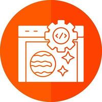 Coding Vector Icon Design