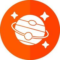 Saturno vector icono diseño