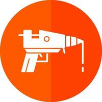 Hot glue gun Vector Icon Design