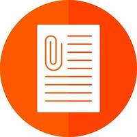 Ppaer clip Vector Icon Design