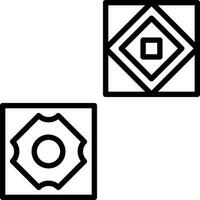 Tiles Design Vector Icon Design