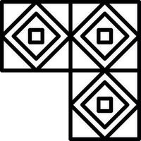 Tile Vector Icon Design