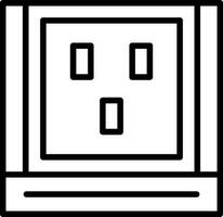 Socket Vector Icon Design