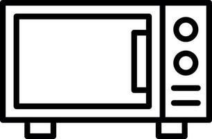 Microvave Vector Icon Design