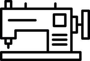 Sewing Machine Vector Icon Design