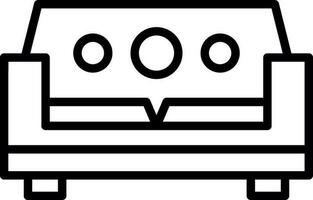 Sofa Vector Icon Design