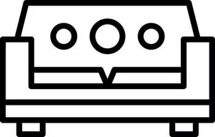 Sofa Vector Icon Design