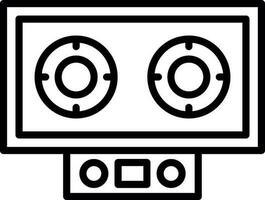 Stove Vector Icon Design