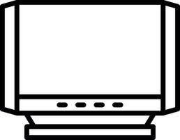 Television Vector Icon Design