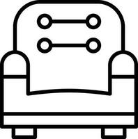 Couch Vector Icon Design