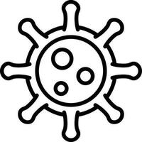 diseño de icono de vector de coronavirus