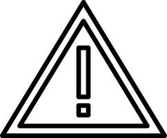 Alert Vector Icon Design