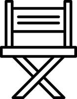 Director chair Vector Icon Design