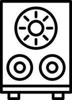 Speaker Vector Icon Design