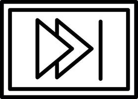 Forward Vector Icon Design