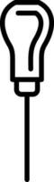 Awl Vector Icon Design