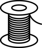 Wire roll Vector Icon Design