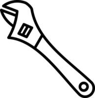 Wrench Vector Icon Design