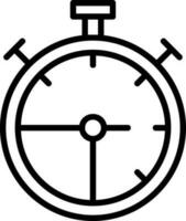 Stopwatch Vector Icon Design