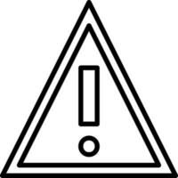 Warning Vector Icon Design