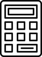 diseño de icono de vector de calculadora