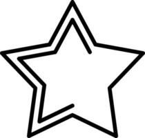 diseño de icono de vector de estrella