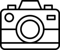 Photo Camera Vector Icon Design