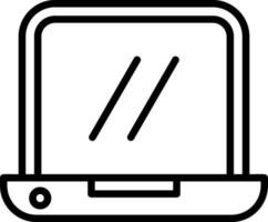 Laptop Vector Icon Design