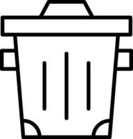 Trash Vector Icon Design