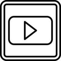 Youtube logo vector icono diseño