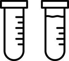 Test tube Vector Icon Design